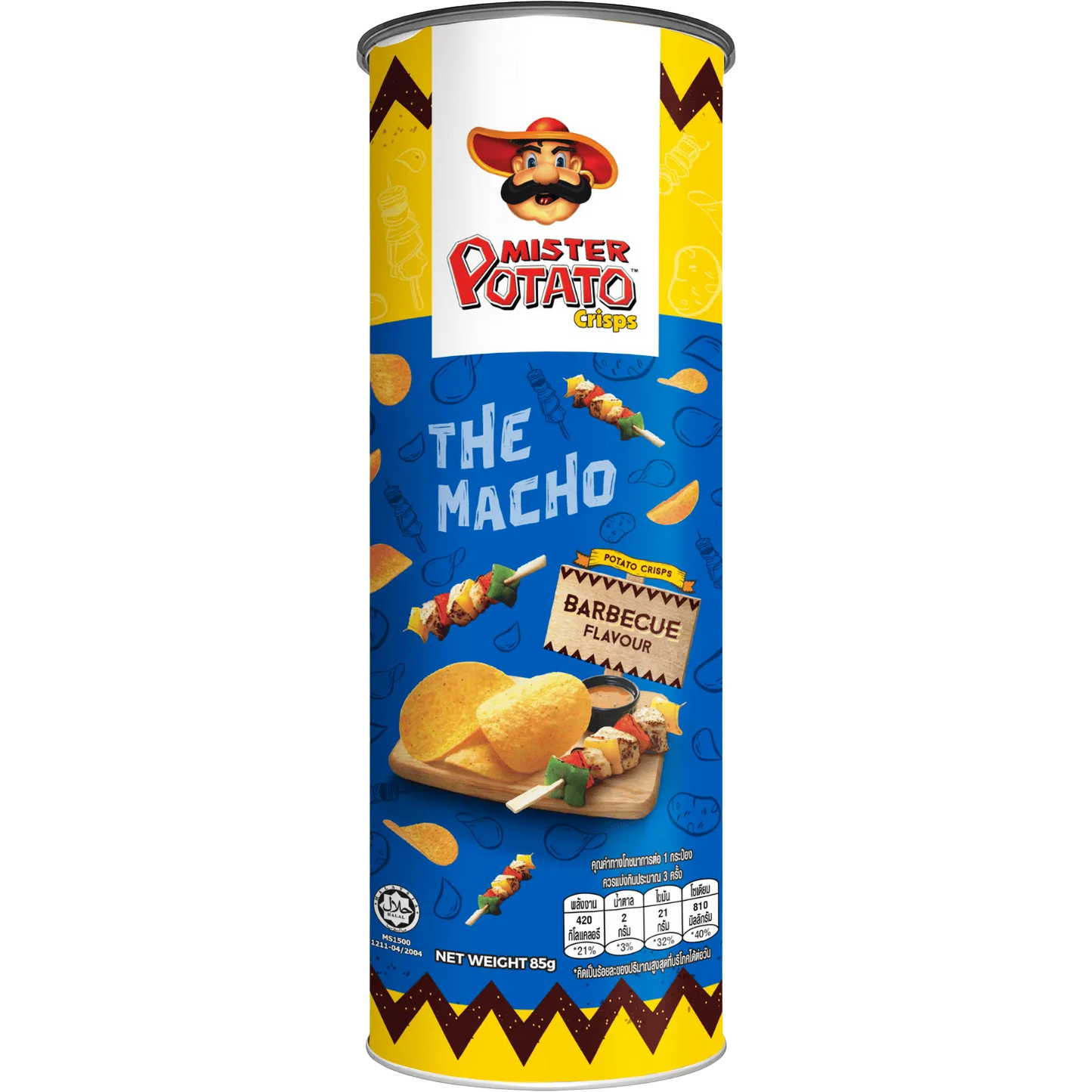 Mister Potato Potato Crisps Barbecue