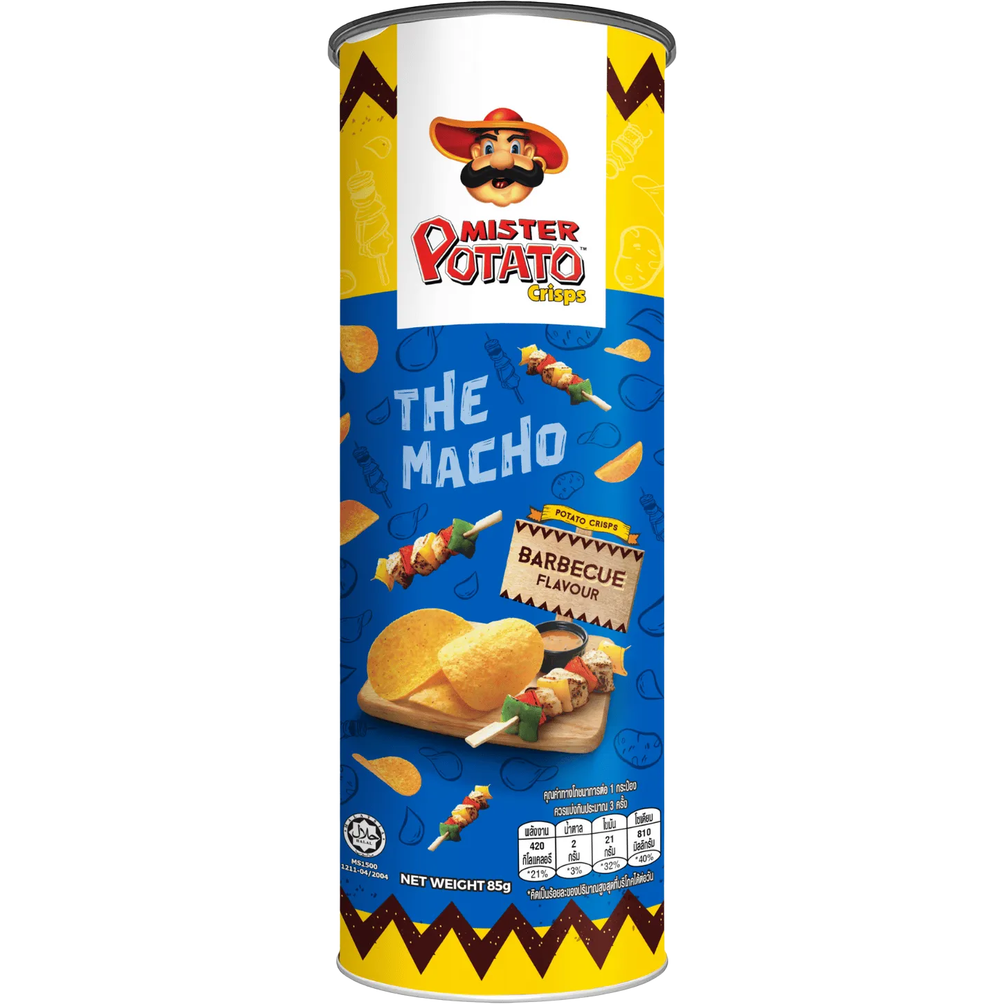 Mister Potato Potato Crisps Barbecue