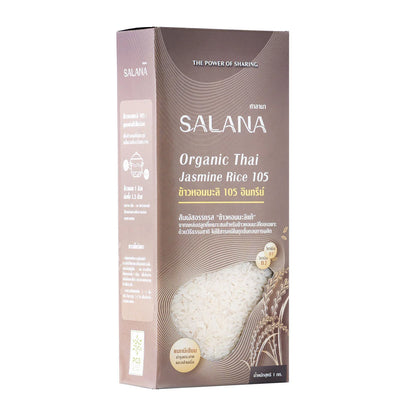 Salana Organic Thai Jasmine Rice 105 1kg
