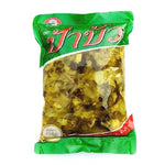 PA BUA shredded pickled mustard greens in an 800g package, ready for use in cooking or as a flavorful condiment.