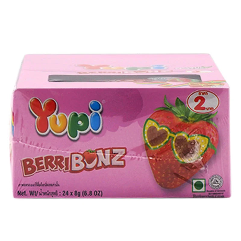 Yupi Gummy Berry Bonz 7g x24