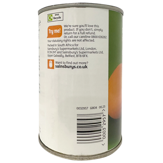 Sainsbury's Apricot Halves in Fruit Juice
