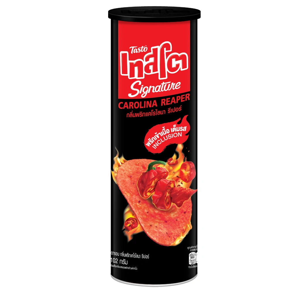 Tasto Signature Inclusion Crisps Carolina Reaper 102g