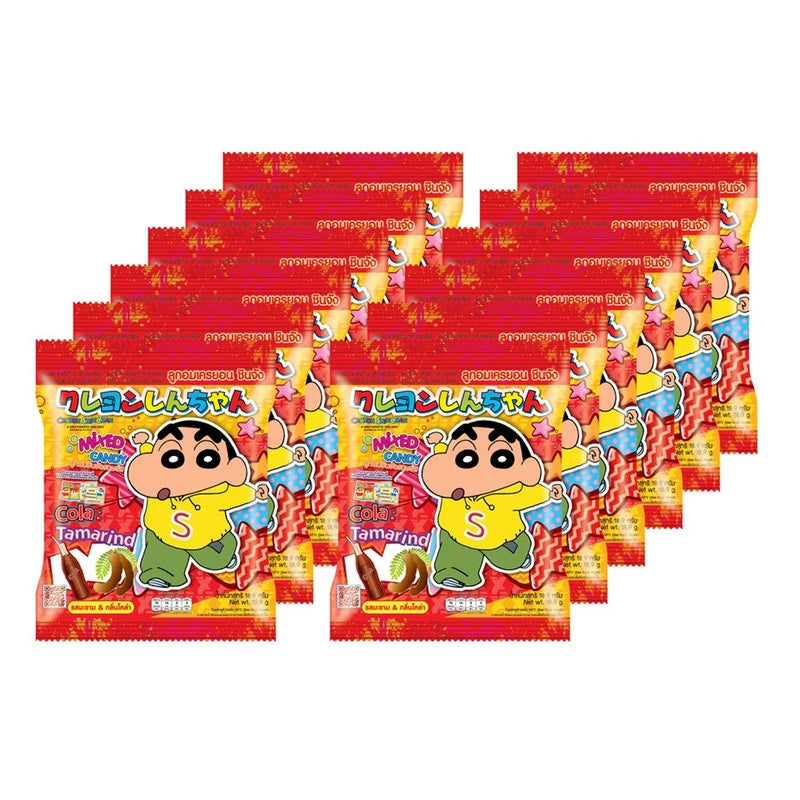 SHINCHAN Candy Mixed Flavor Cola Tamarind 18.9g x12