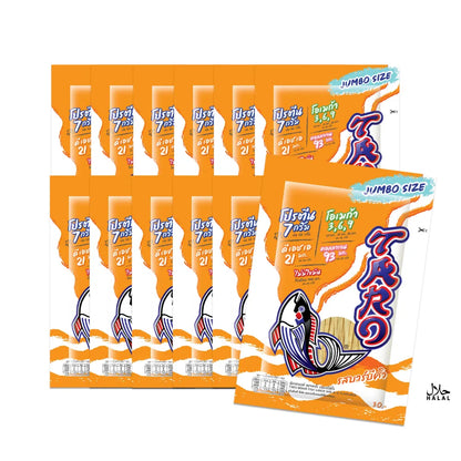 TARO FISH SNACK BARBECUE FLAVOURED . X 12 30g