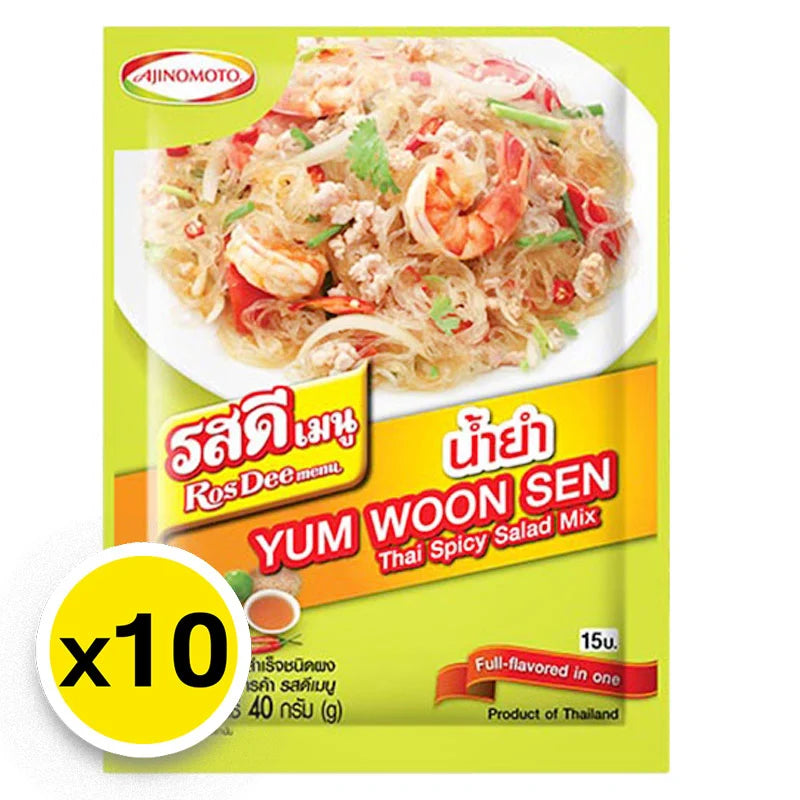 Rosdee Menu Spicy Salad 40g x10