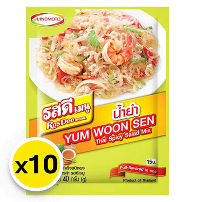 Rosdee Menu Spicy Salad 40g x10