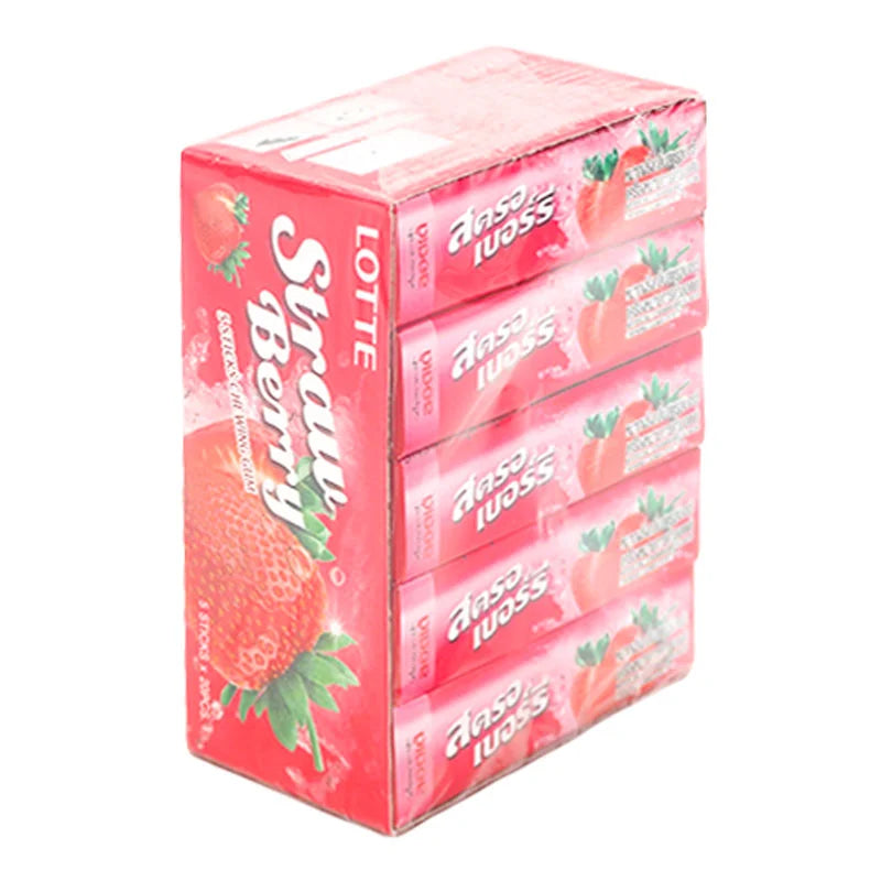 Lotte Gum Strawberry 13.5g x20