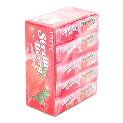 Lotte Gum Strawberry 13.5g x20