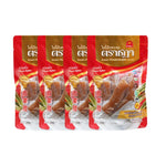 Chada Packets Sweet Radish Root Type Rat, dry grocery product showing fresh radish roots in clear packaging