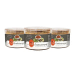 J-lek Jae Lek Fluffy Catfish Chili Paste in 40g plastic jar, dry grocery product with vibrant chili paste visible inside