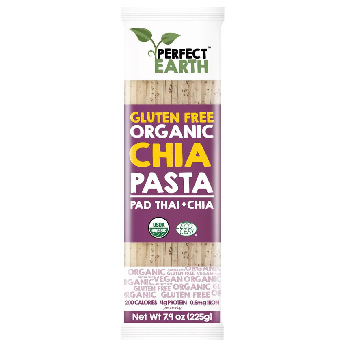 Perfect Earth Gluten Free Organic Pasta Pad Thai Chia