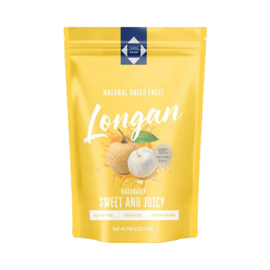 THONG POON Dried Longan 100g