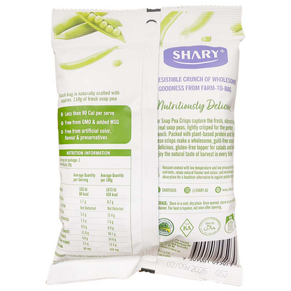 Shary Crisps Snap Pea