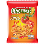 Cornae Tomato confectionery snack in colorful packaging, showcasing the vibrant, sweet tomato-flavored treat.