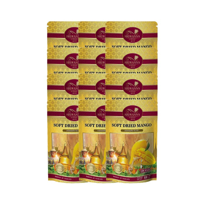 SRIWANNA Mango Set Pack Buy 6 Get 6 Free (soft Dried Mango Buy 6