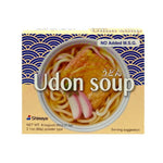 Shimaya Udon Soup Seasoning Powder in 60g package, dry grocery product with Japanese flavor, shown in a clear image.