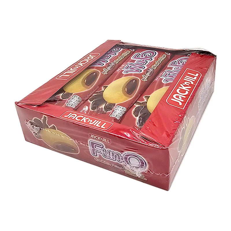 Fun-o Sandwich Cookies Filled With Chocolate Flavored Cream 25g