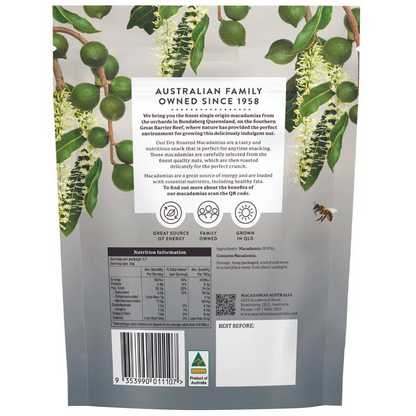 Macadamias Australia Dry Roasted Macadamias