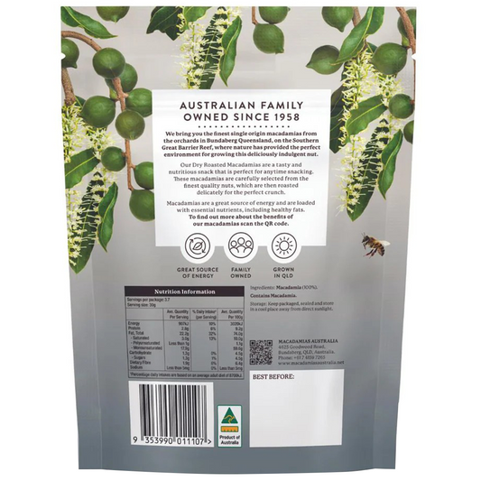 Macadamias Australia Dry Roasted Macadamias