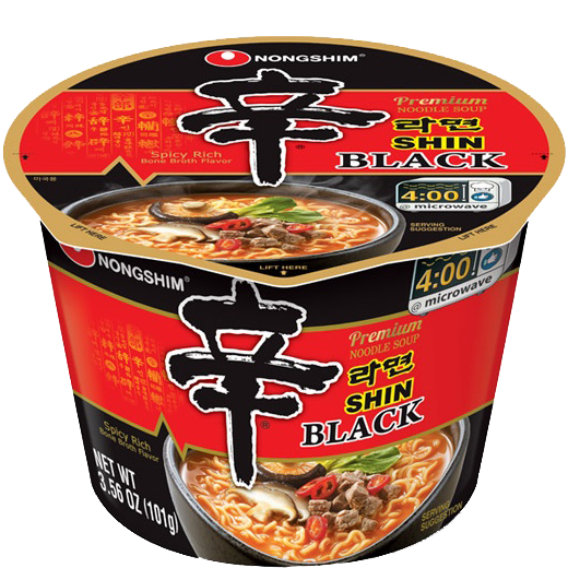 Nong Shim Shin Ramyun Black Noodle Soup