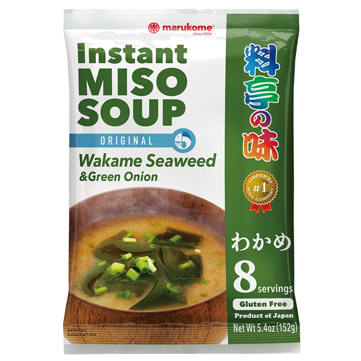 Marukome Instant Miso Soup Wakame Seaweed