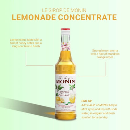 Monin Lemonade Concentrate Syrup 700ml