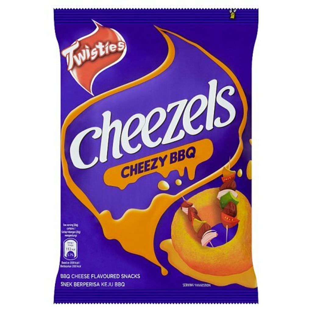 Cheezels Bbq Cheese Snacks