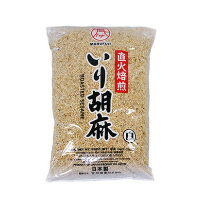 Makoto Marufuji Roasted White Sesame Iri Goma Shiro Packs 1kg x2