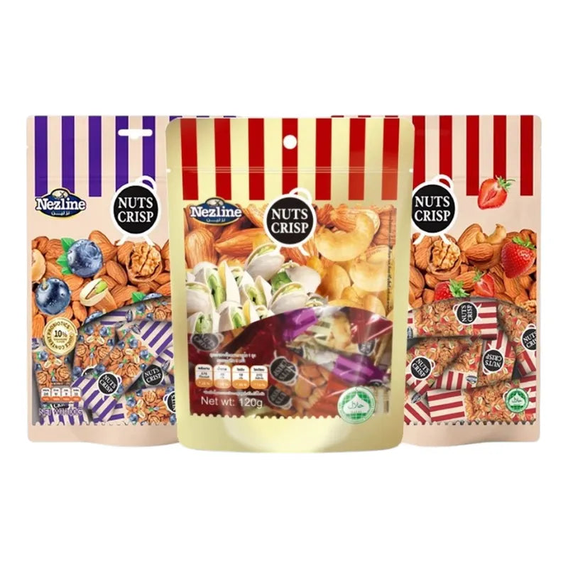 Nezline [promotion 3 Packs 100 Baht] () Nuts Crips 120g