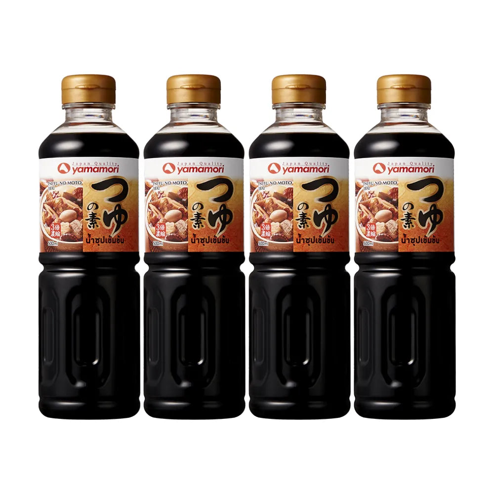 Yamamori Triple Strength Concentrated Soup Oden 500ml x4