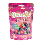 Assorted mixed berries confectionery snacks from Nature's Sensation in a colorful package with fresh berry visuals.