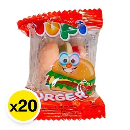 Yupi Jelly Mini Burger 7g x20