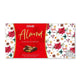 Delfi Almond Gift Box 180g featuring a neatly arranged assortment of roasted almonds in a decorative box.