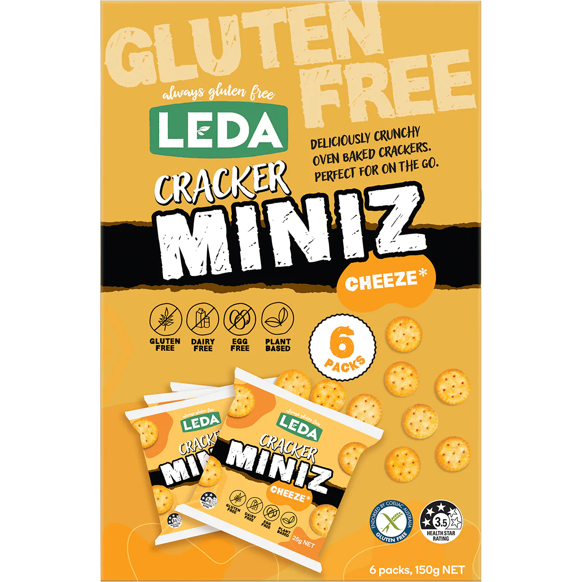 Leda Cracker Miniz Cheeze