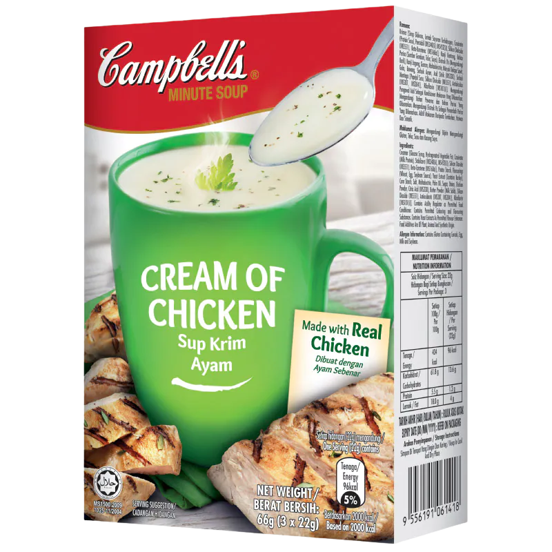 Campbell's Cream Of Chicken Instant Soup
