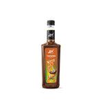 Lin Tamarind Scent Syrup 750ml bottle, a dry grocery item with a tamarind aroma, in a clear plastic container.