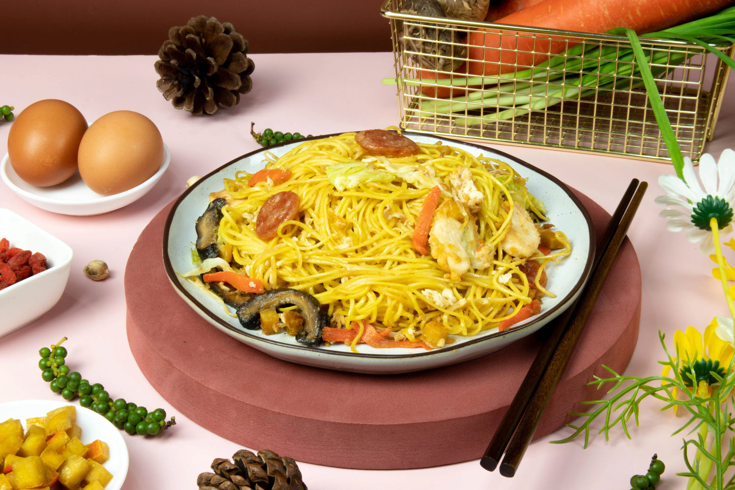 Rabbit Brand Yellow Chinese Noodles 1kg