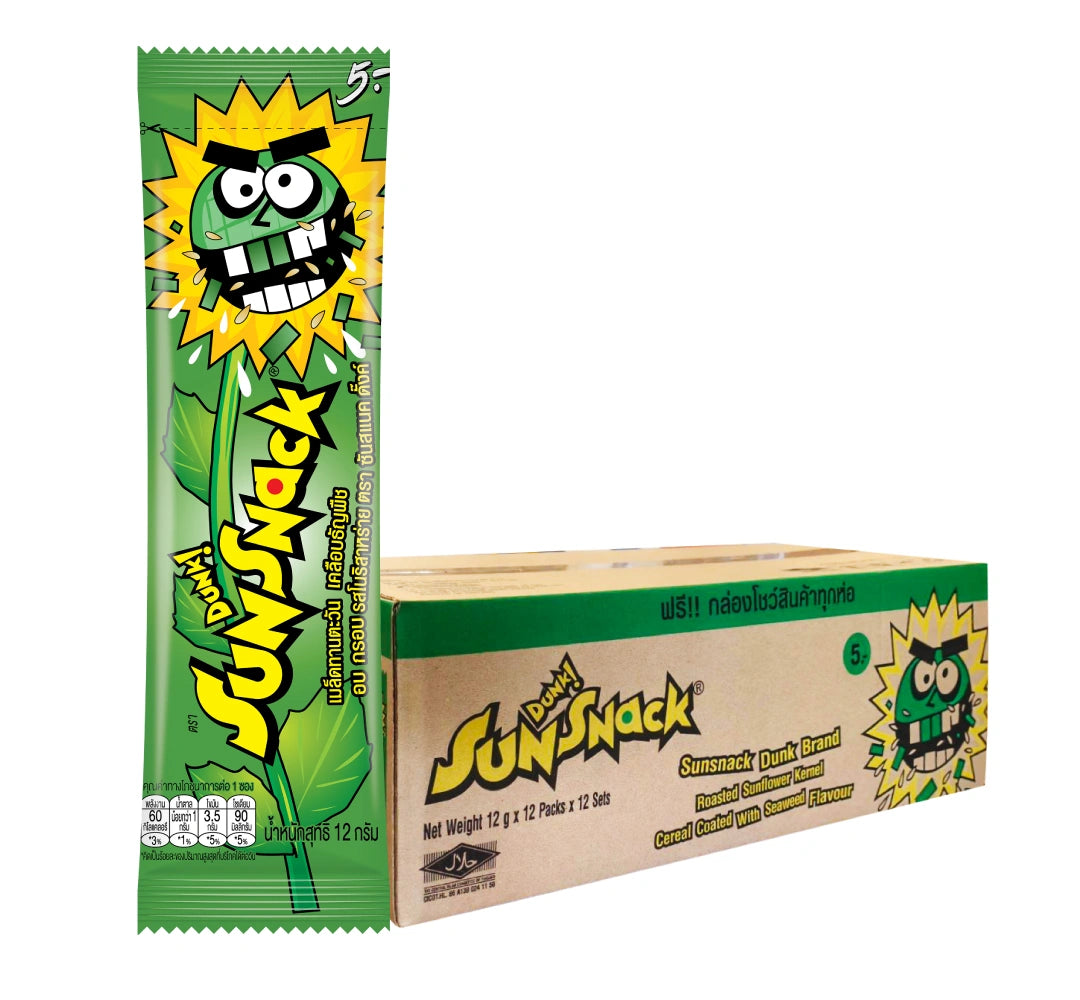 SUNSNACK Nori Seaweed Flavor 12g x12