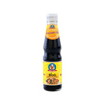 Deksomboon Black Soy Sauce 400g bottle, traditional Asian condiment, dark soy sauce for cooking and flavoring dishes.