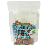 Heritage roasted salted almonds in a bowl, showcasing crunchy, salted confectionery snacks perfect for snacking.