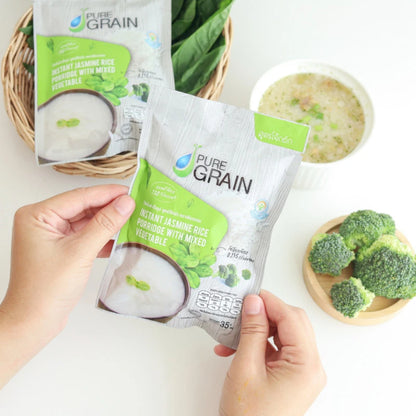 Pure Grain Instant Porridge Assorted Flavors 35g