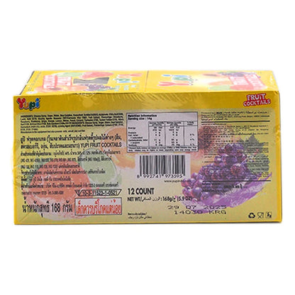 Yupi Fruit Cocktails 14g x12