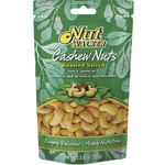 Roasted salted cashew nuts from Nut Walker, a delicious confectionery snack featuring crunchy, salted cashews in a natural setting.