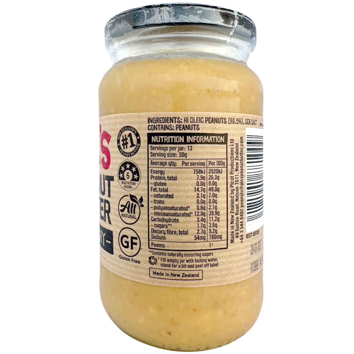 Pic's Peanut Butter Crunchy