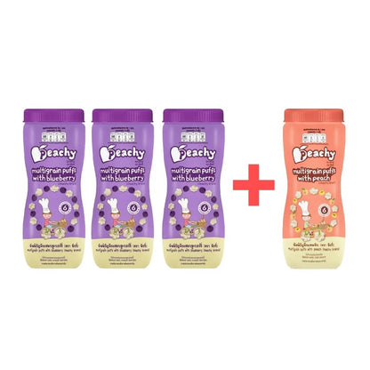 Peachy Buy 3 Get 1 Free Jars Of Cereal Puff Snacks Jar Puffs