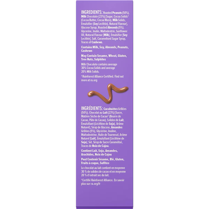 Nice & Natural Chocolate Nut Bars Peanut And Almond