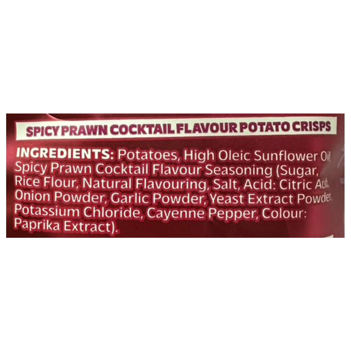 Taylors Spicy Prawn Cocktail Crisps
