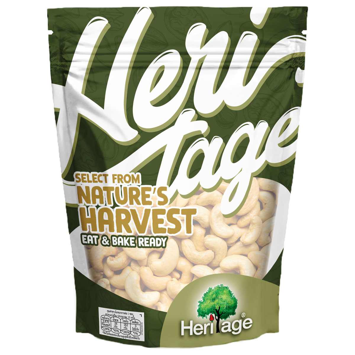 Heritage Dry Roast Unsalted Cashew Nut