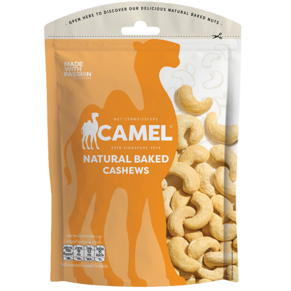 Camel Cashews Baked